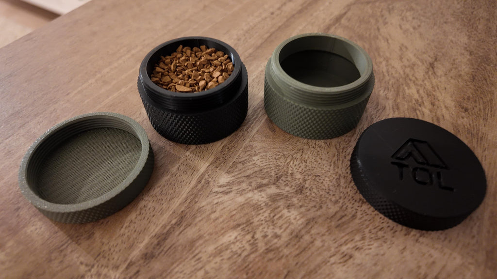Coffee Storage Capsule Screw Top Container