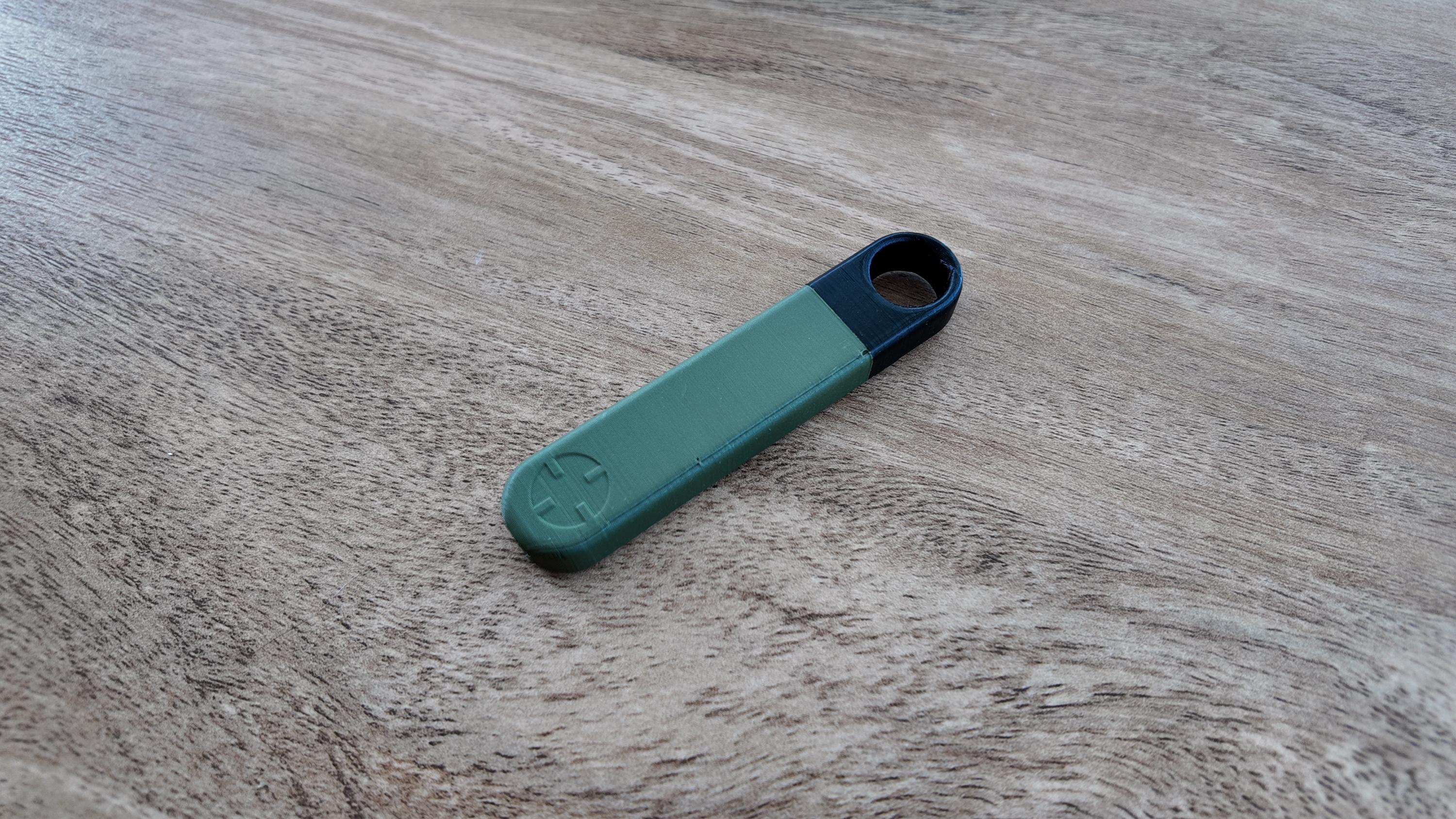 Mini Magnetic Screwdriver with Bit Storage | EDC Pocket Tool | Pocket Repair Tool | Everyday Carry Gift | Compact DIY Kit