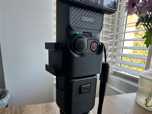 DJI Osmo Pocket 3 Clip-On Side Mount Bracket for Mics & Audio Accessories