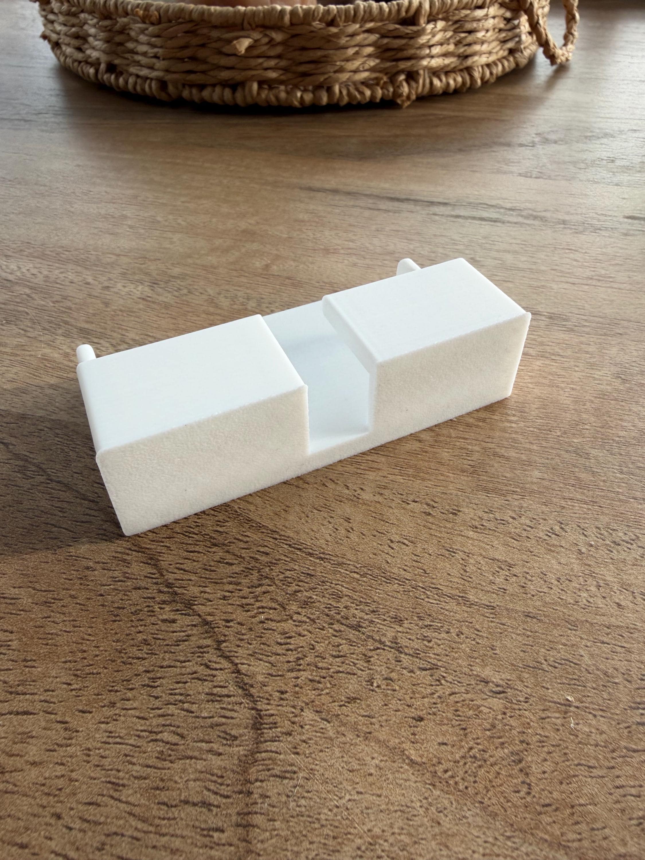 Camper Van Wall Phone Mount with Charging Gap | Screw-On Wall Phone Holder | RV & Caravan Phone Dock | Vanlife Storage Accessory