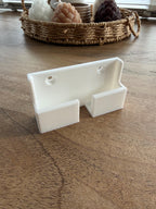 Camper Van Wall Phone Mount with Charging Gap | Screw-On Wall Phone Holder | RV & Caravan Phone Dock | Vanlife Storage Accessory